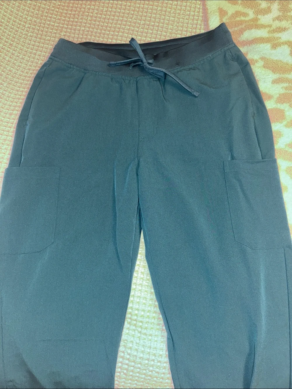Mandala Scrub Cargo Jogger Pants